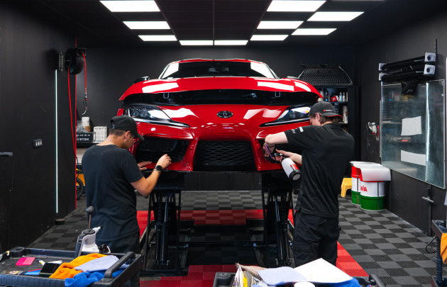 Image Protection PPF XPEL – Toyota Supra MK5